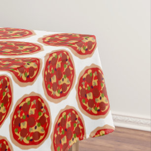 Pepperonipizza-Musterabendessen-Partytischdecke Tischdecke