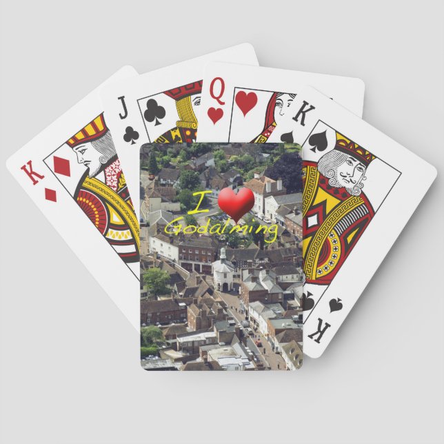 Pepperpot Godalming Surrey Spielkarten (Rückseite)