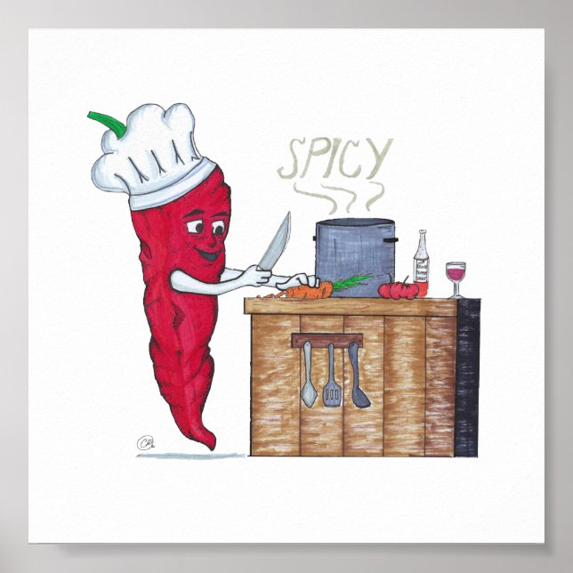 Pepperz, Kochen, Poster (Vorne)