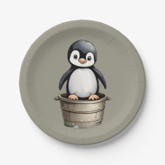 Peppy Penguin Pappteller