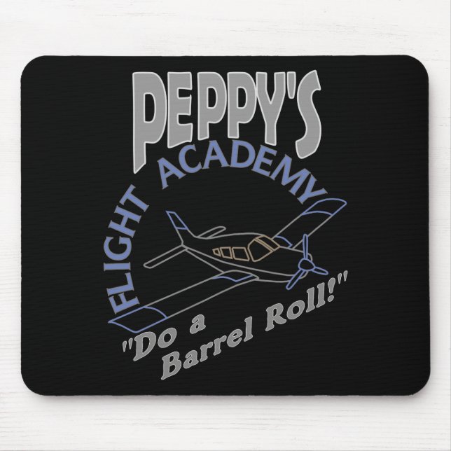 Peppys Flug-Akademie Mousepad (Vorne)