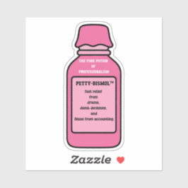 Pepto-Bismol Diane aus der Buchhaltung Aufkleber