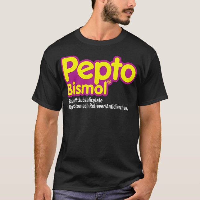 Pepto Bismol Funny Group Nurse Pharmacy Kostüm ln T-Shirt (Vorderseite)