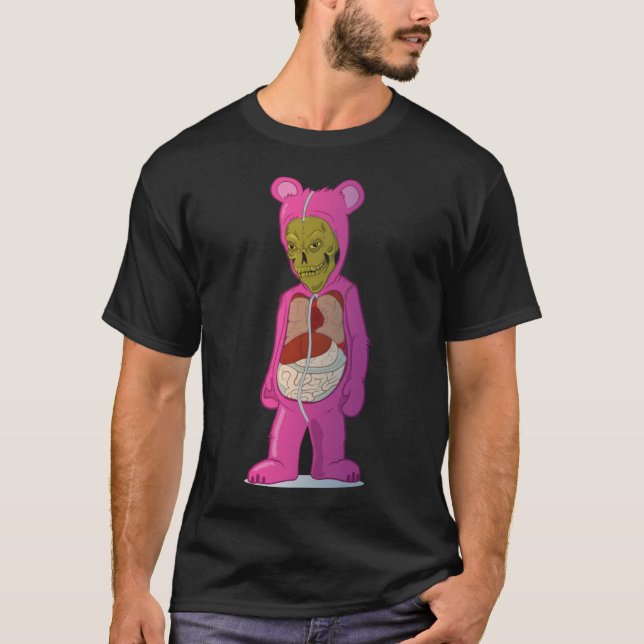 Pepto Dismal Schädel-T - Shirt (Vorderseite)