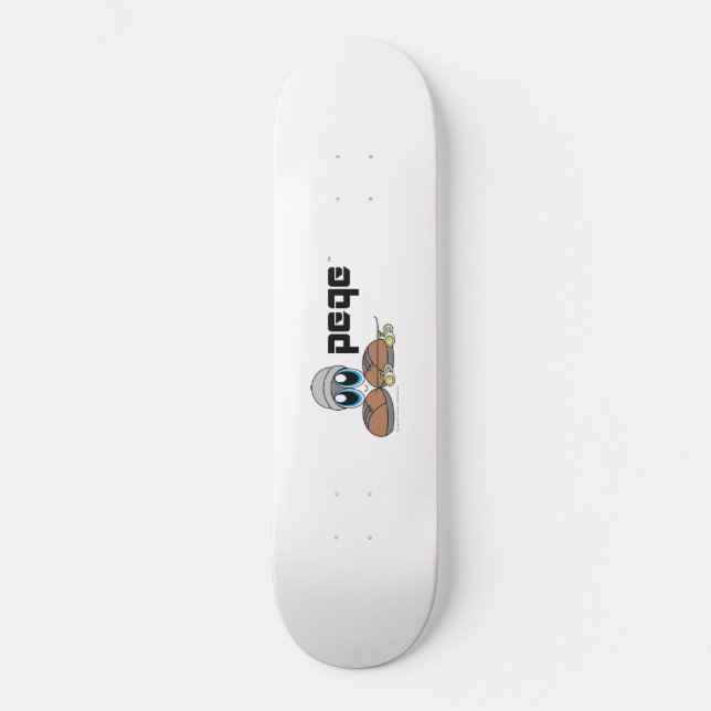 PEQE SKATEBOARD (Vorderseite)
