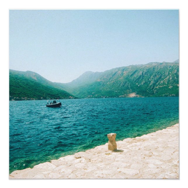 Perast - Montenegro Fotodruck (Vorne)