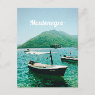 Perast, Montenegro Postkarte