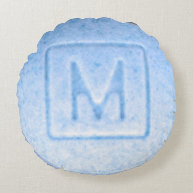 Perc30 PILLow Rundes Kissen (Vorderseite)