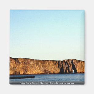 Perce Rock, Gaspe, Quebec, Felsformation Kanada Magnet