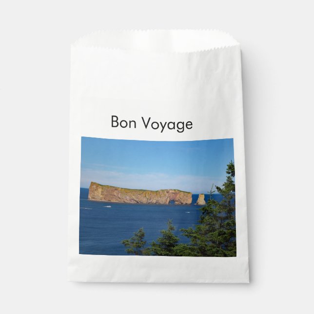 Percé Rock im Golf von St. Laurent Geschenktütchen (Vorderseite)