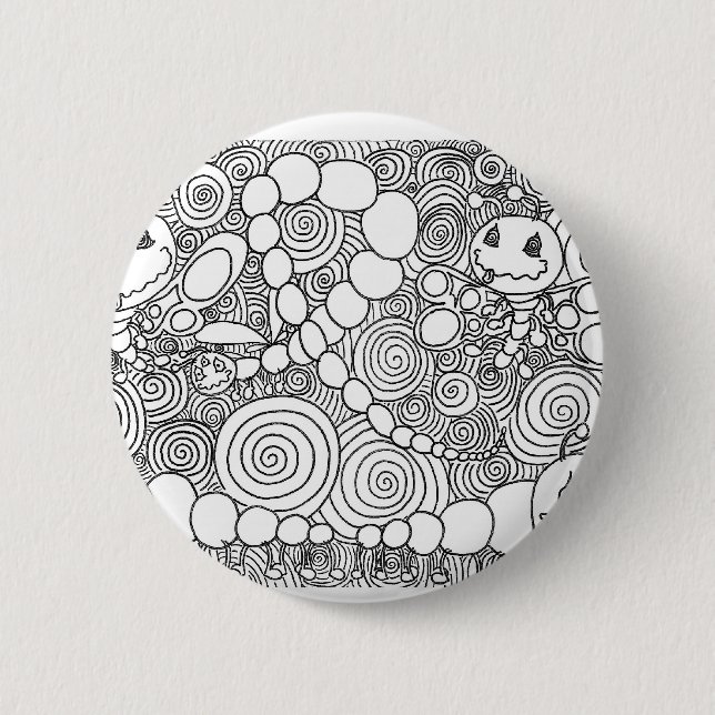 Percentum Bugz Button (Vorderseite)