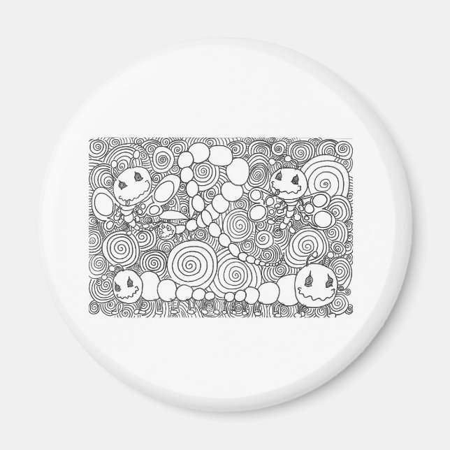 Percentum Bugz Magnet (Vorne)