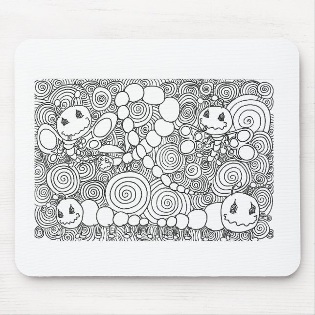 Percentum Bugz Mousepad (Vorne)