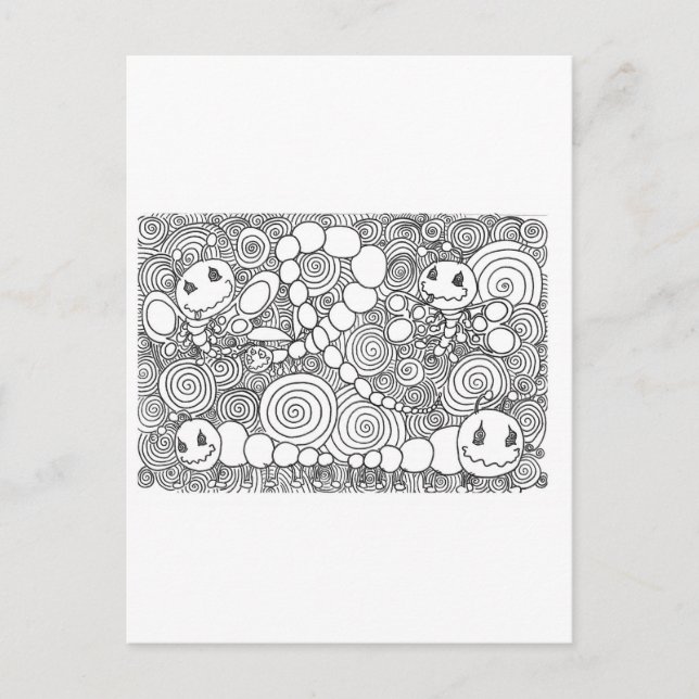 Percentum Bugz Postkarte (Vorderseite)