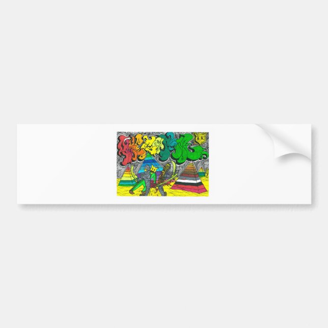 Percentum Chopping Mummies Autoaufkleber (Vorne)