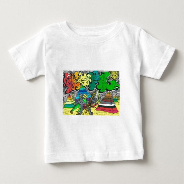 Percentum Chopping Mummies Baby T-shirt (Vorderseite)