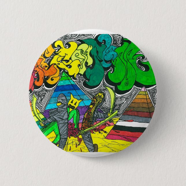 Percentum Chopping Mummies Button (Vorderseite)