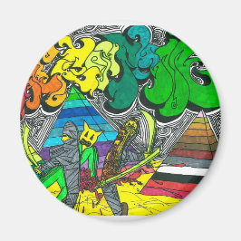 Percentum Chopping Mummies Magnet