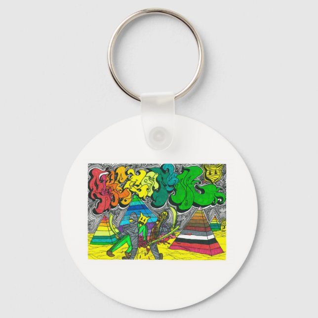 Percentum Chopping Mummies Schlüsselanhänger (Vorderseite)