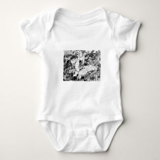 Percentum Godzilla Baby Strampler