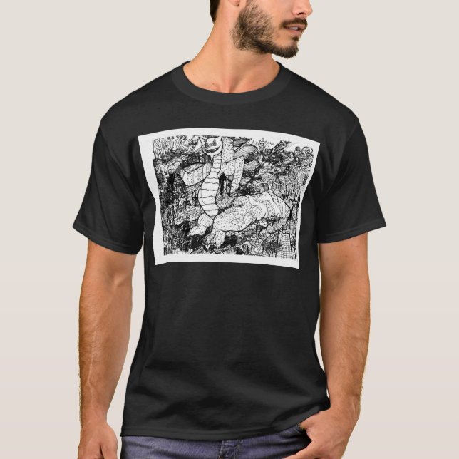 Percentum Godzilla T-Shirt (Vorderseite)