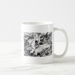 Percentum Godzilla Tasse