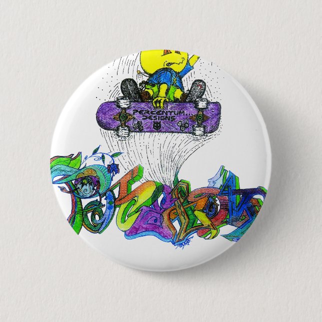 Percentum Ollie Button (Vorderseite)