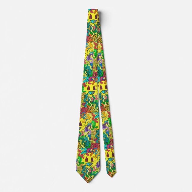 Percentum Sun Necktie Krawatte (Vorderseite)