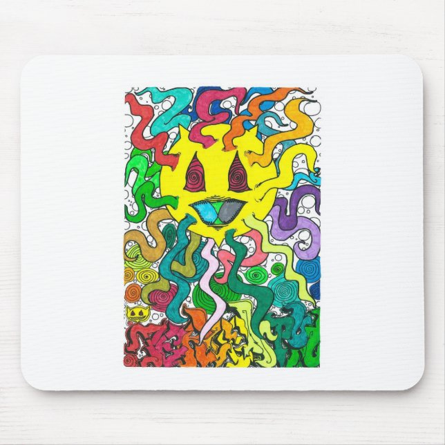 Percentum Sun - Percentum Designs Mousepad (Vorne)