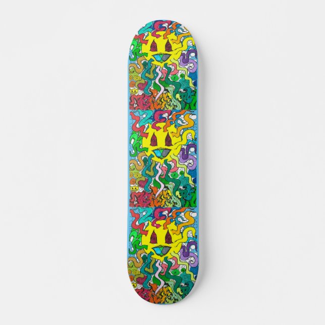 Percentum Sun Skateboard (Vorne)