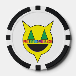 PERCENTUMDESIGNS.COM Klassische Spielkarten Pokerchips