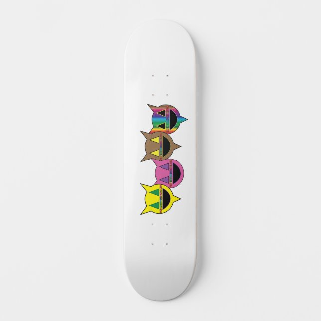 PERCENTUMDESIGNS.COM Skateboard (Vorderseite)