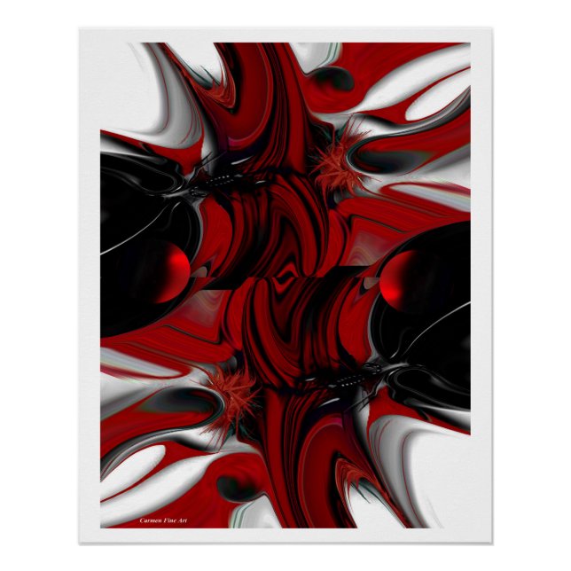 "Perceptive Creation", Glossy Poster (Vorderseite)