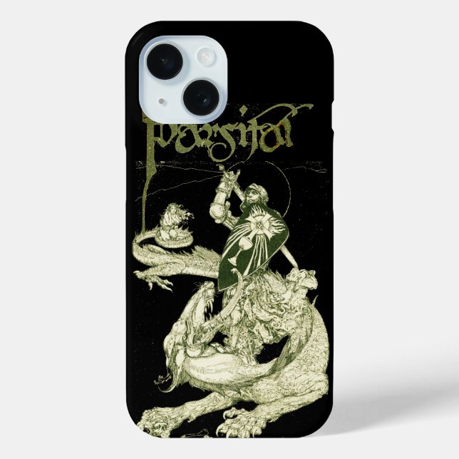 PERCEVAL KAMPF DRAGON,QUEST HOLY GRAIL Fantasy Case-Mate iPhone Hülle (Rückseite)