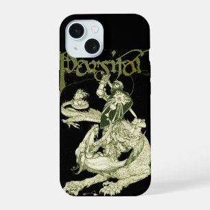 PERCEVAL KAMPFDRACHE,QUEST HEILIGER GRAL Fantasy iPhone 15 Hülle