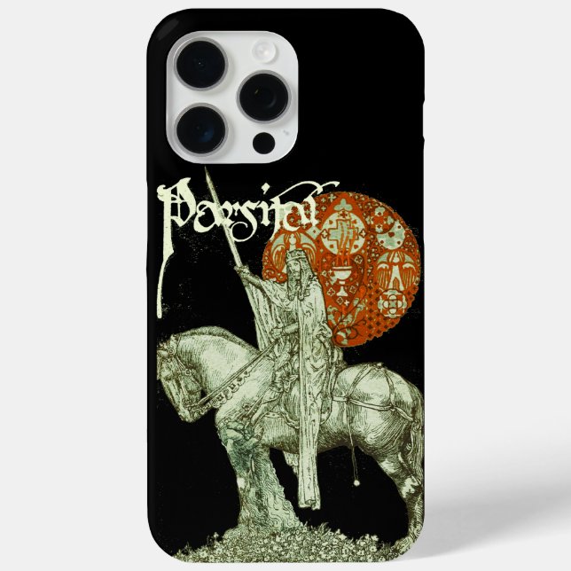 PERCEVAL LEGEND / QUEST OF THE HOLY GRAIL Fantasy Case-Mate iPhone Hülle (Rückseite)