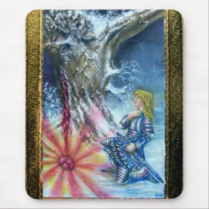 PERCEVAL UND VISION DES HEILIGEN GREIFENS MOUSEPAD