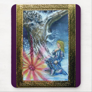 PERCEVAL UND VISION DES HEILIGEN GREIFENS MOUSEPAD