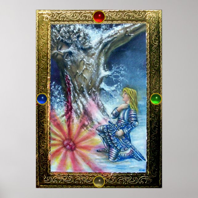 PERCEVAL UND VISION DES HEILIGEN GREIFENS POSTER (Vorne)