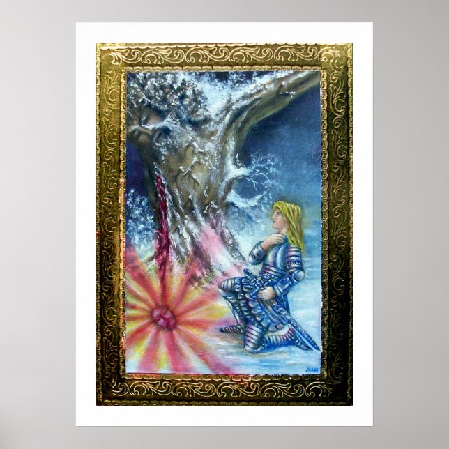 PERCEVAL UND VISION DES HEILIGEN GREIFENS POSTER (Vorne)