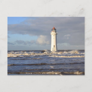Perch Rock Lighthouse, New Brighton Postkarte