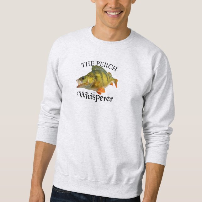 Perch Whisperer Light Sweatshirt (Vorderseite)