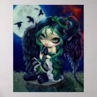 Perched and Sat and Nothing More ART PRINT Fee