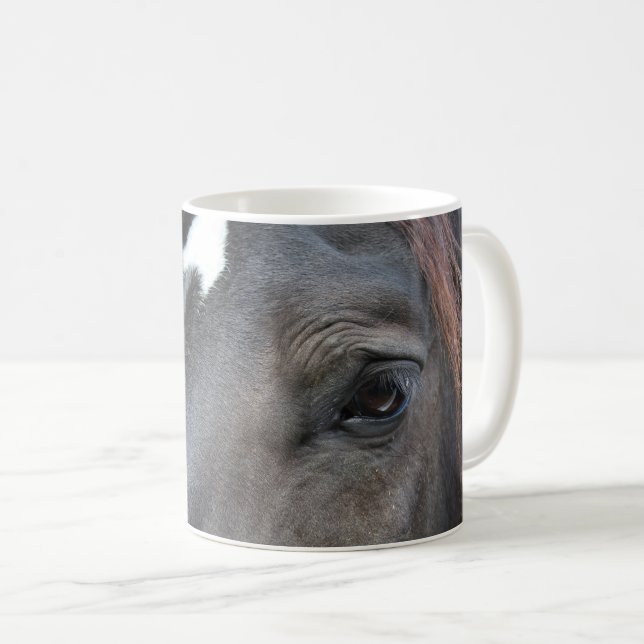 Percheron Horse Tasse (VorderseiteRechts)