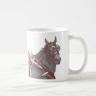 Percheron PferdeTasse Kaffeetasse