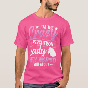 Percheron Reiten Design für eine Percheronfahrt T-Shirt
