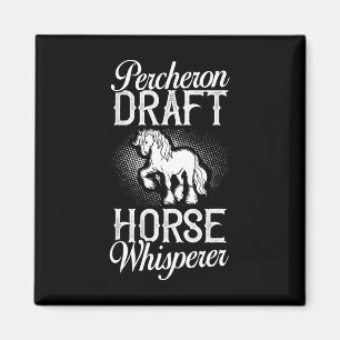 Percheron Reitsattel Magnet