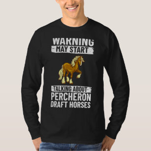 Percheron Reitsattel T-Shirt