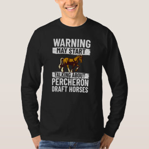 Percheron Reitsattel T-Shirt