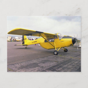 Percival EP9 Flugzeug Postkarte
